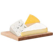 Voordeelpunt brie, viking blue of Saint Paulin